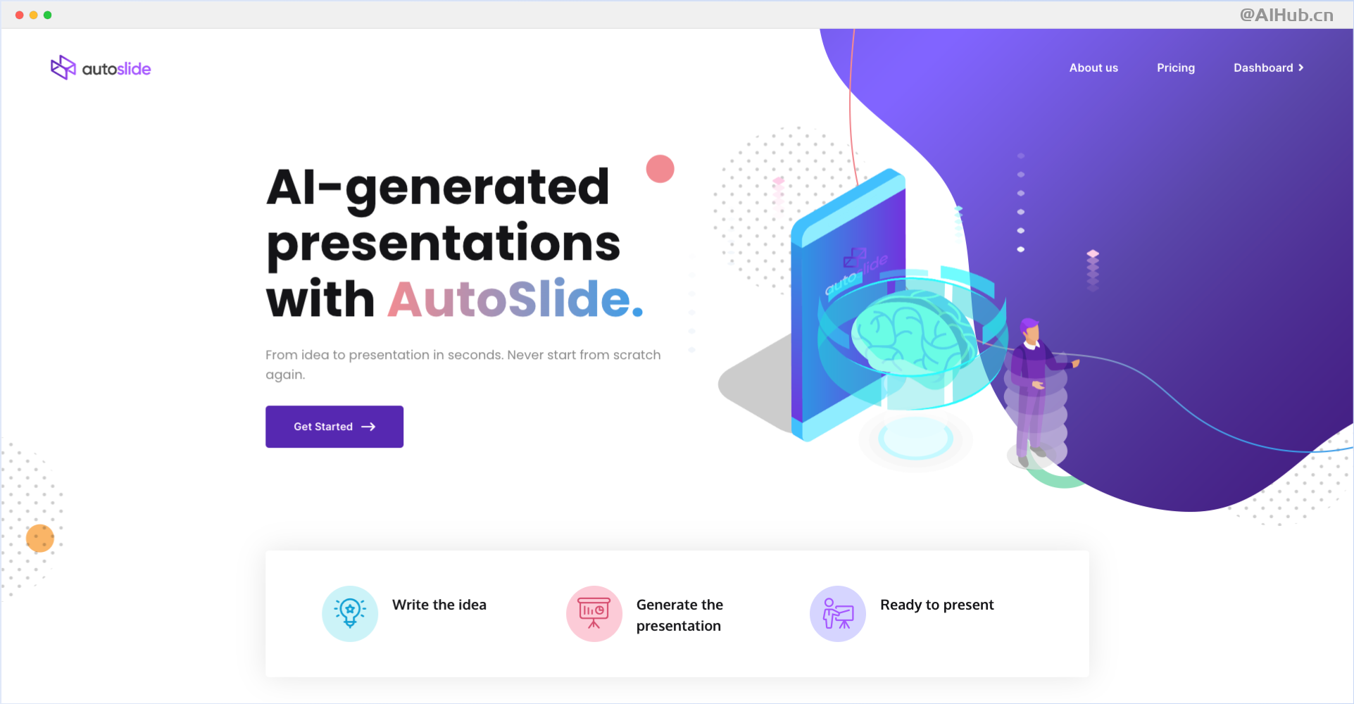 AutoSlide: AI驱动的演示文稿生成器