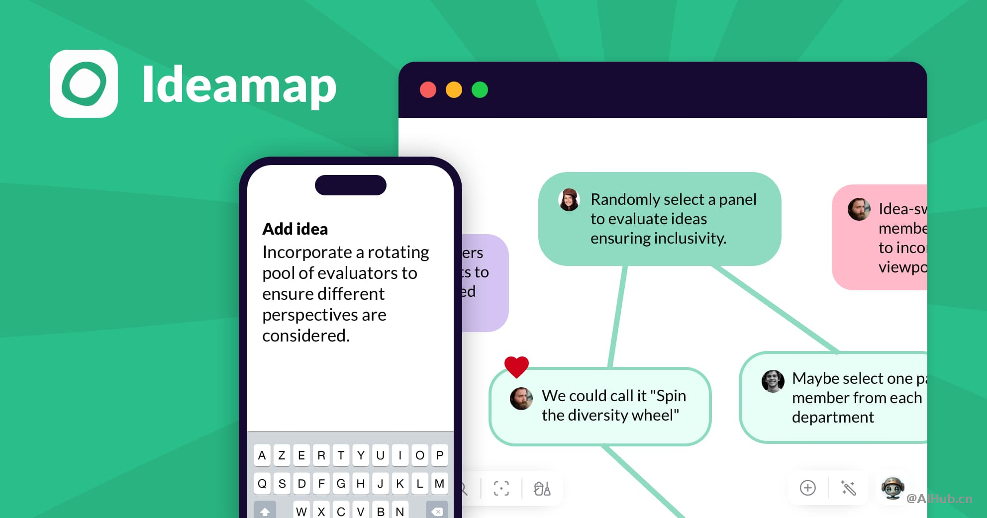 Ideamap-创新的 AI 辅助头脑风暴工具