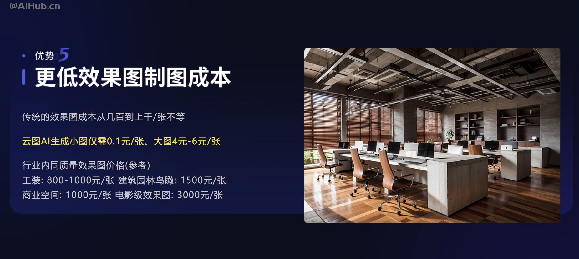 云图AI-室内外建筑设计师的AI智能绘图工具