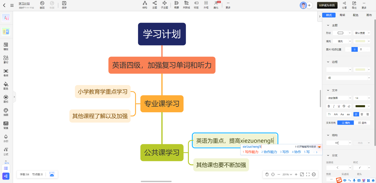 TreeMind树图-免费高效的思维导图AI生成工具